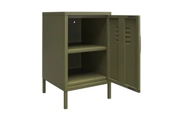 Sivupöytä Moriah 38x40 cm Oliivinvihreä - Dorel Home - Huonekalut - Pöytä & ruokailuryhmä - Apupöytä & sivupöytä - Lamppupöytä
