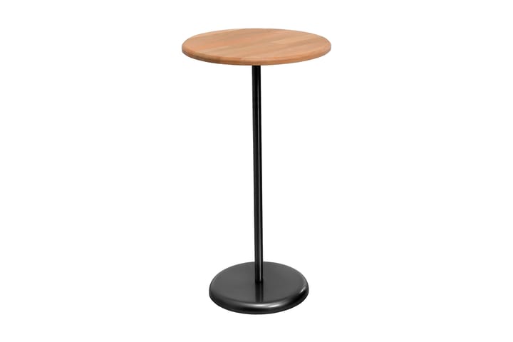 Sivupöytä Morivo 40x75x40 cm Pyöreä - Musta - Lamppupöytä - Tarjotinpöytä & pikkupöytä