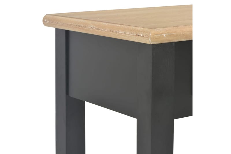 Sivupöytä musta 110x35x80 cm puu - Musta - Huonekalut - Pöytä & ruokailuryhmä - Apupöytä & sivupöytä - Lamppupöytä