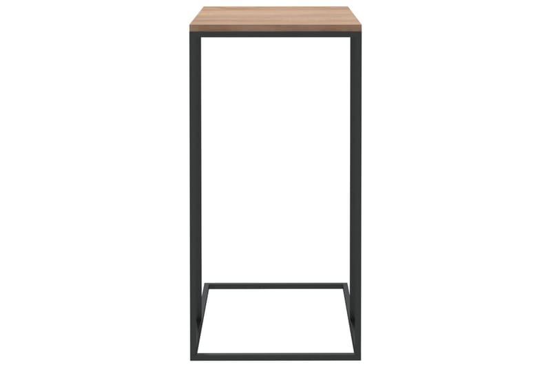 Sivupöytä musta 40x30x59 cm lastulevy - Musta - Huonekalut - Pöytä & ruokailuryhmä - Apupöytä & sivupöytä - Lamppupöytä
