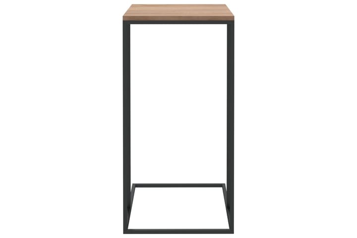 Sivupöytä musta 40x30x59 cm lastulevy - Musta - Lamppupöytä - Tarjotinpöytä & pikkupöytä
