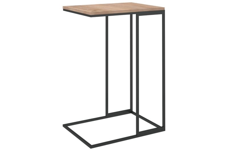 Sivupöytä musta 40x30x59 cm lastulevy - Musta - Huonekalut - Pöytä & ruokailuryhmä - Apupöytä & sivupöytä - Lamppupöytä