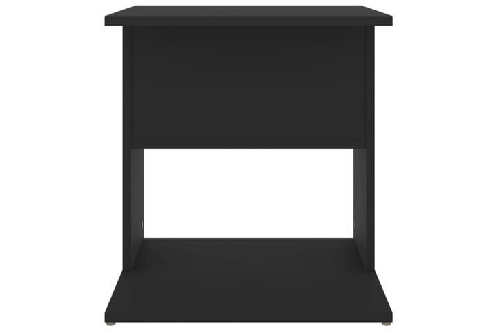Sivupöytä musta 45x45x48 cm lastulevy - Musta - Lamppupöytä - Tarjotinpöytä & pikkupöytä