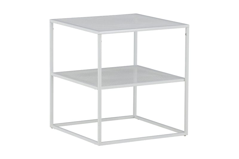 Sivupöytä Netz 55 cm - Valkoinen - Huonekalut - Pöytä & ruokailuryhmä - Apup öytä & sivupöytä - Lamppupöytä