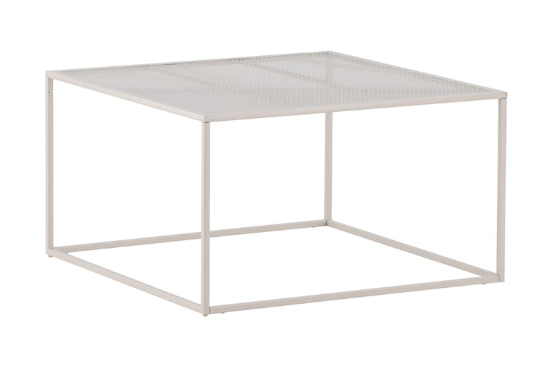 Sivupöytä Netz 80 cm - Beige - Huonekalut - Pöytä & ruokailuryhmä - Apupöytä & sivupöytä - Lamppupöytä