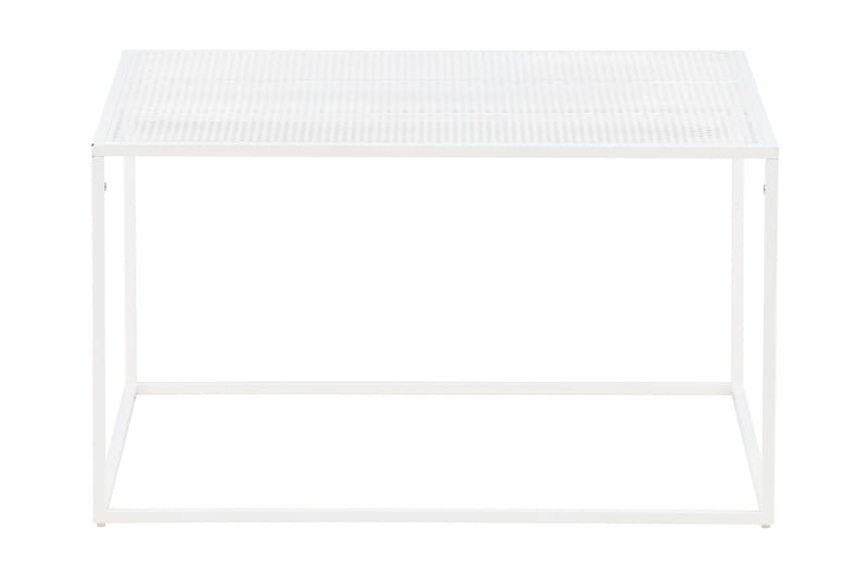 Sivupöytä Netz 80 cm - Valkoinen - Huonekalut - P�öytä & ruokailuryhmä - Apupöytä & sivupöytä - Lamppupöytä