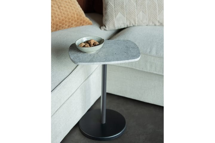 Sivupöytä Neurrepin 40 cm - Harmaa - Tarjotinpöytä & pikkupöytä - Lamppupöytä