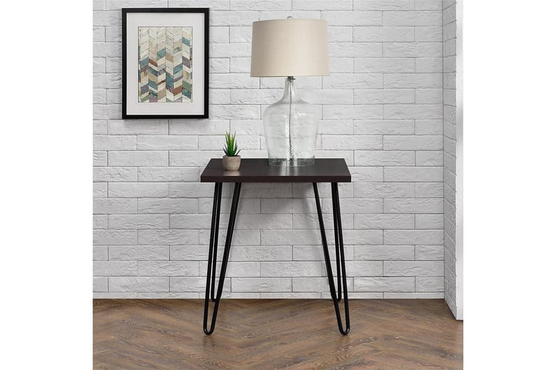 Sivupöytä Owen 50 cm Espresso - Dorel Home - Huonekalut - Pöytä & ruokailuryhmä - Apupöytä & sivupöytä - Lamppupöytä