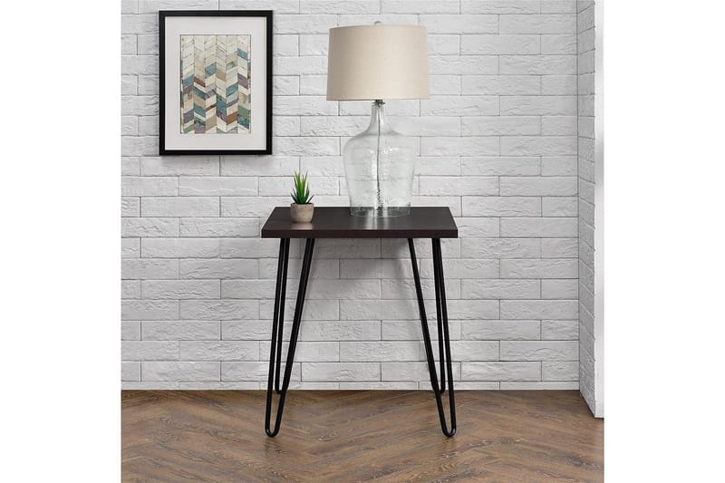 Sivupöytä Owen 50 cm Espresso - Dorel Home - Huonekalut - Pöytä & ruokailuryhmä - Apupöytä & sivupöytä - Lamppupöytä