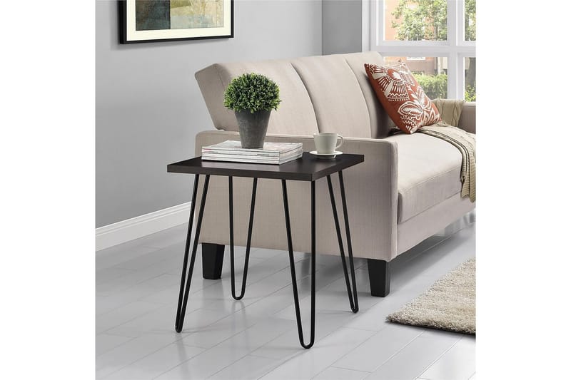Sivupöytä Owen 50 cm Espresso - Dorel Home - Huonekalut - Pöytä & ruokailuryhmä - Apupöytä & sivupöytä - Lamppupöytä