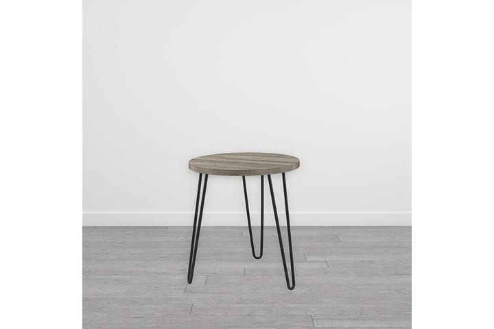 Sivupöytä Owen 50 cm Harmaa - Dorel Home - Tarjotinpöytä & pikkupöytä - Lamppupöytä