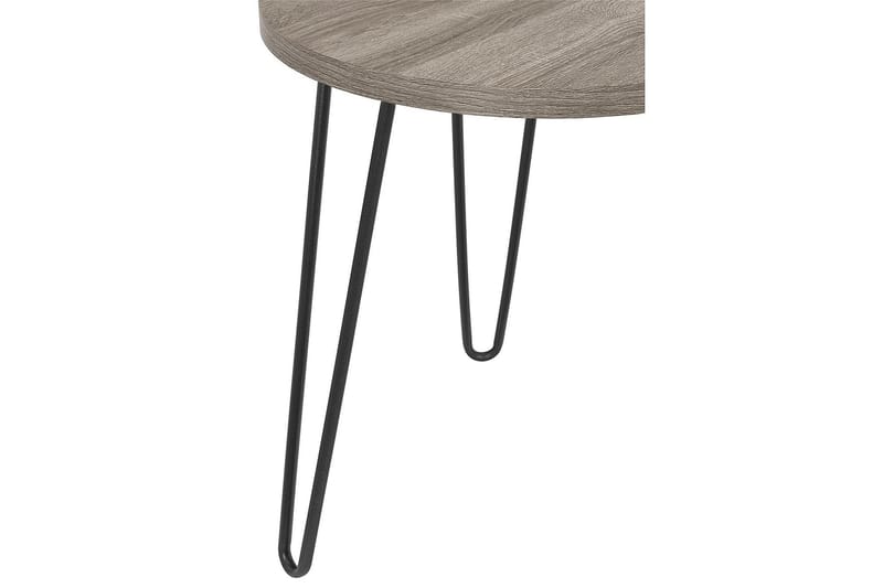 Sivupöytä Owen 50 cm Harmaa - Dorel Home - Huonekalut - Pöytä & ruokailuryhmä - Apupöytä & sivupöytä - Lamppupöytä