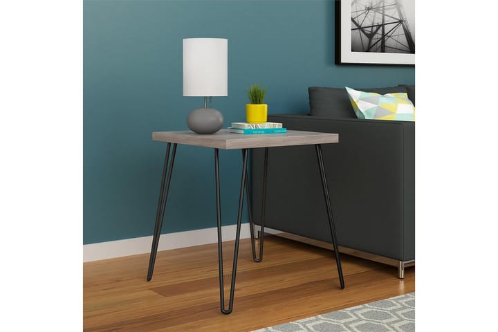 Sivupöytä Owen 50 cm Ruskea - Dorel Home - Tarjotinpöytä & pikkupöytä - Lamppupöytä