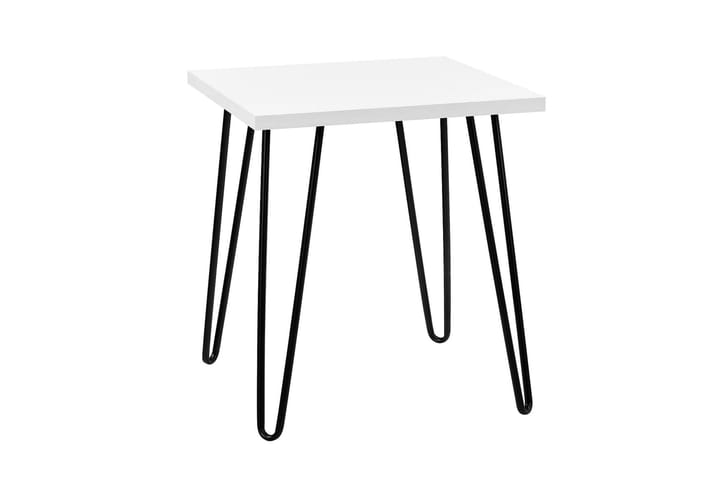 Sivupöytä Owen 50 cm Valkoinen - Dorel Home - Tarjotinpöytä & pikkupöytä - Lamppupöytä