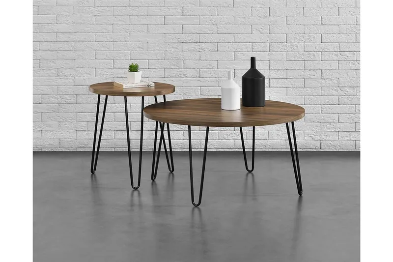 Sivupöytä Owen 50 cm Puu - Dorel Home - Huonekalut - Pöytä & ruokailuryhmä - Apupöytä & sivupöytä - Lamppupöytä