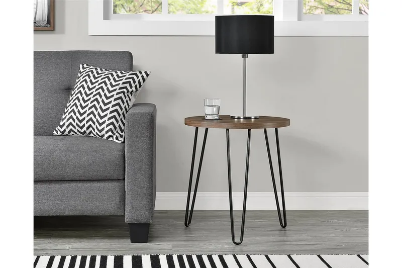 Sivupöytä Owen 50 cm Puu - Dorel Home - Huonekalut - Pöytä & ruokailuryhmä - Apupöytä & sivupöytä - Lamppupöytä