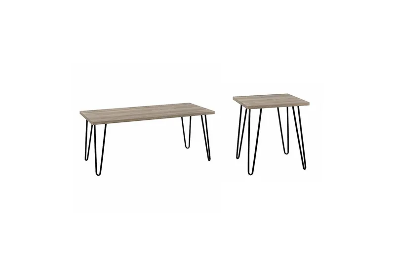 Sivupöytä Owen 50 cm Puu/Luonnonväri - Dorel Home - Huonekalut - Pöytä & ruokailuryhmä - Apupöytä & sivupöytä - Lamppupöytä