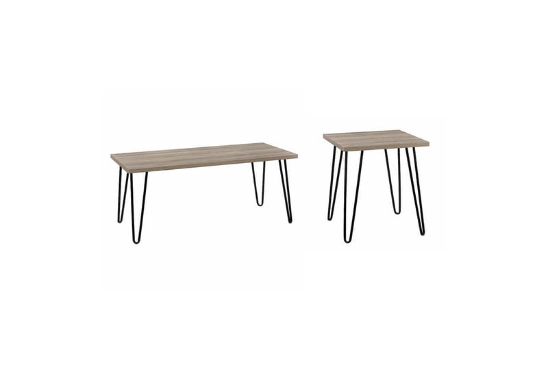 Sivupöytä Owen 50 cm Puu/Luonnonväri - Dorel Home - Huonekalut - Pöytä & ruokailuryhmä - Apupöytä & sivupöytä - Lamppupöytä