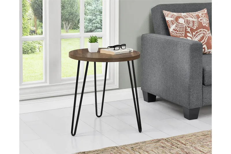 Sivupöytä Owen 50 cm Puu - Dorel Home - Huonekalut - Pöytä & ruokailuryhmä - Apupöytä & sivupöytä - Lamppupöytä