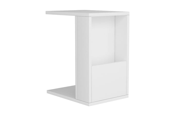 Sivupöytä Rubinas 30x50x30 cm - Valkoinen - Tarjotinpöytä & pikkupöytä - Lamppupöytä