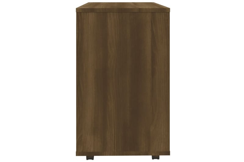Sivupöytä ruskea tammi 70x35x55 cm tekninen puu - Ruskea - Huonekalut - Pöytä & ruokailuryhmä - Apupöytä & sivupöytä - Lamppupöytä