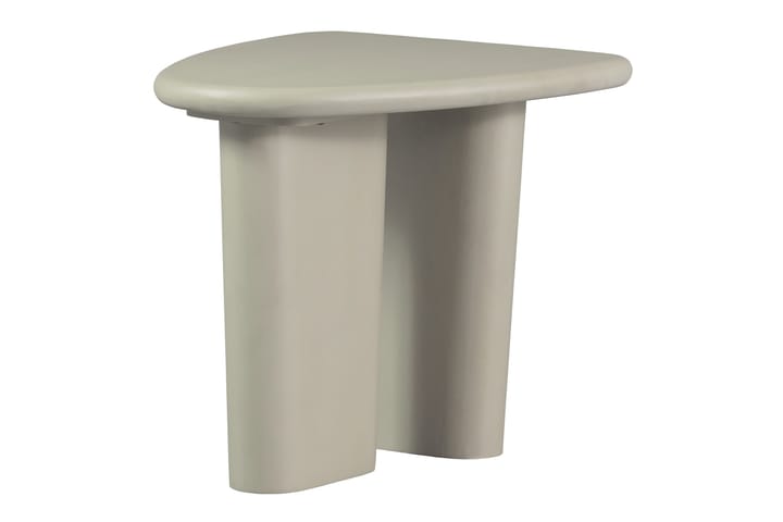 Sivupöytä Ryazana 64 cm - Savenharmaa - Tarjotinpöytä & pikkupöytä - Lamppupöytä