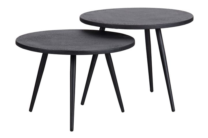 Sivupöytä Salmela 53 cm - Musta - Tarjotinpöytä & pikkupöytä - Lamppupöytä