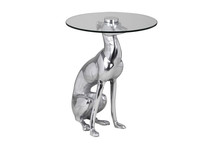 Sivupöytä Selent - Hopea - Lamppupöytä - Tarjotinpöytä & pikkupöytä