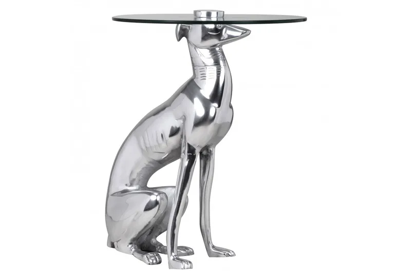 Sivupöytä Selent - Hopea - Huonekalut - Pöytä & ruokailuryhmä - Apupöytä & sivupöytä - Lamppupöytä