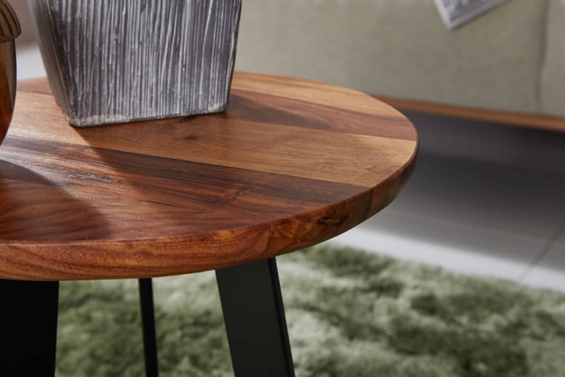 Sivupöytä Sharrell 35 cm - Puu/Luonnonväri - Huonekalut - Pöytä & ruokailuryhmä - Apupöytä & sivupöytä - Lamppupöytä