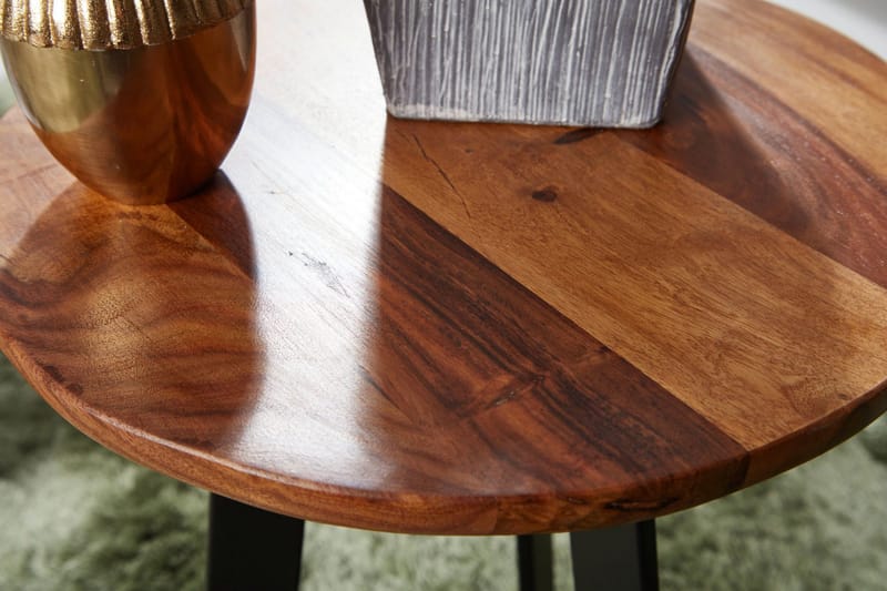 Sivupöytä Sharrell 35 cm - Puu/Luonnonväri - Huonekalut - Pöytä & ruokailuryhmä - Apupöytä & sivupöytä - Lamppupöytä