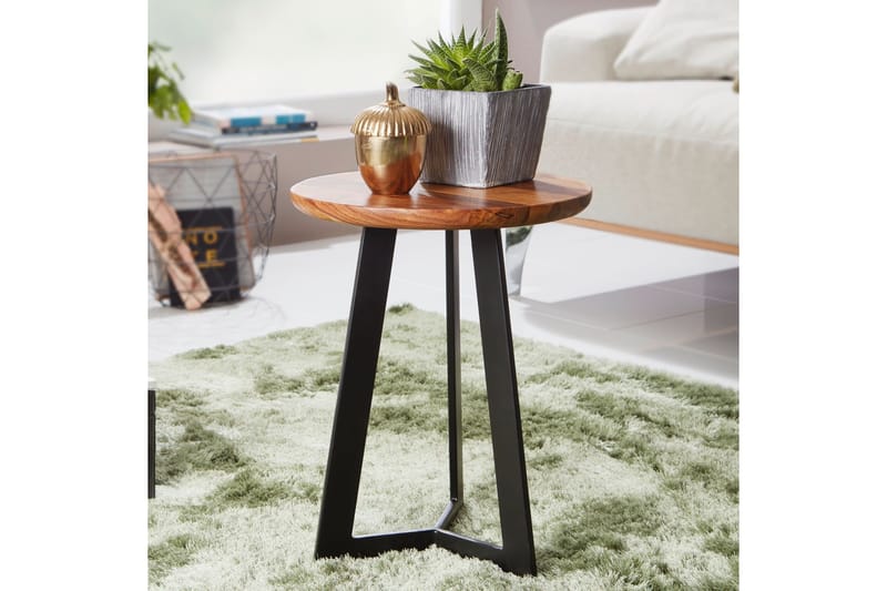 Sivupöytä Sharrell 35 cm - Puu/Luonnonväri - Huonekalut - Pöytä & ruokailuryhmä - Apupöytä & sivupöytä - Lamppupöytä