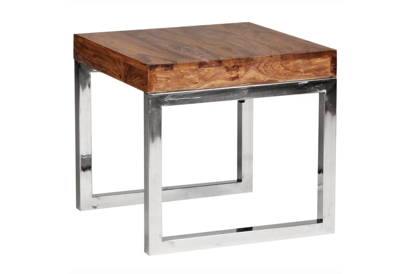 Sivupöytä Shreyan 45 cm - Puu/Luonnonväri - Huonekalut - Pöytä & ruokailuryhmä - Apupöytä & sivupöytä - Lamppupöytä