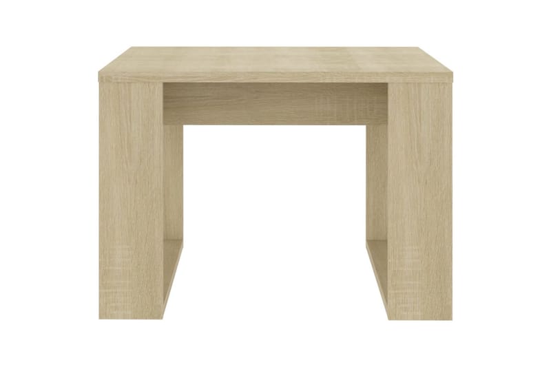 Sivupöytä Sonoma-tammi 50x50x35 cm lastulevy - Ruskea - Huonekalut - Pöytä & ruokailuryhmä - Apupöytä & sivupöytä - Lamppupöytä