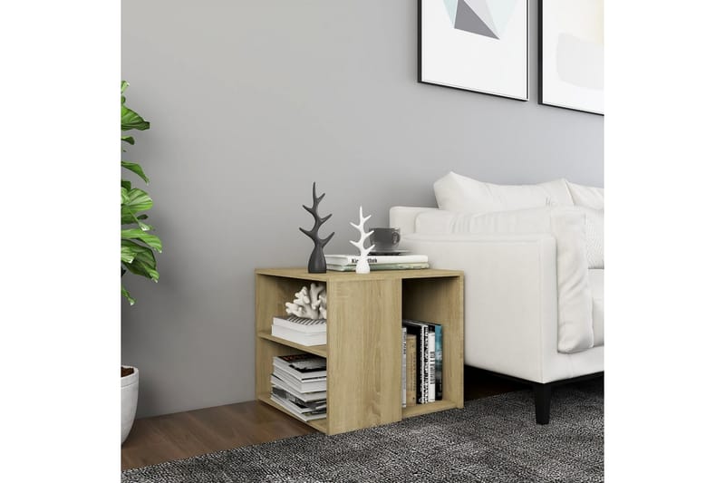 Sivupöytä Sonoma tammi 50x50x45 cm lastulevy - Huonekalut - Pöytä & ruokailuryhmä - Apupöytä & sivupöytä - Lamppupöytä