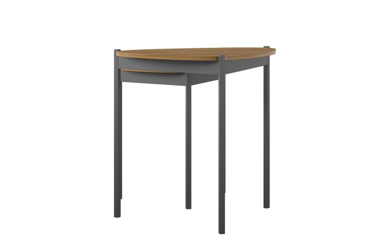 Sivupöytä Tallulah - Harmaa - Tarjotinpöytä & pikkupöytä - Lamppupöytä