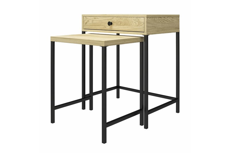 Sivupöytä Tamlin 56x40 cm Ruskea - Novogratz - Huonekalut - Pöytä & ruokailuryhmä - Apupöytä & sivupöytä - Lamppupöytä