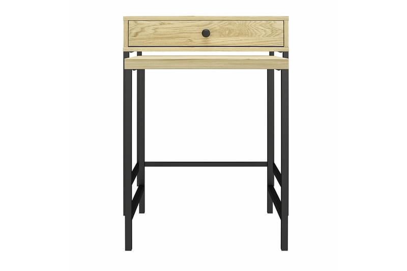 Sivupöytä Tamlin 56x40 cm Ruskea - Novogratz - Huonekalut - Pöytä & ruokailuryhmä - Apupöytä & sivupöytä - Lamppupöytä