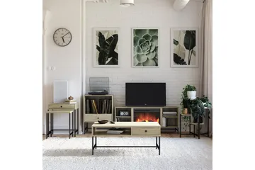 Sivupöytä Tamlin 56x40 cm Ruskea - Novogratz - Huonekalut - Pöytä & ruokailuryhmä - Apupöytä & sivupöytä - Lamppupöytä
