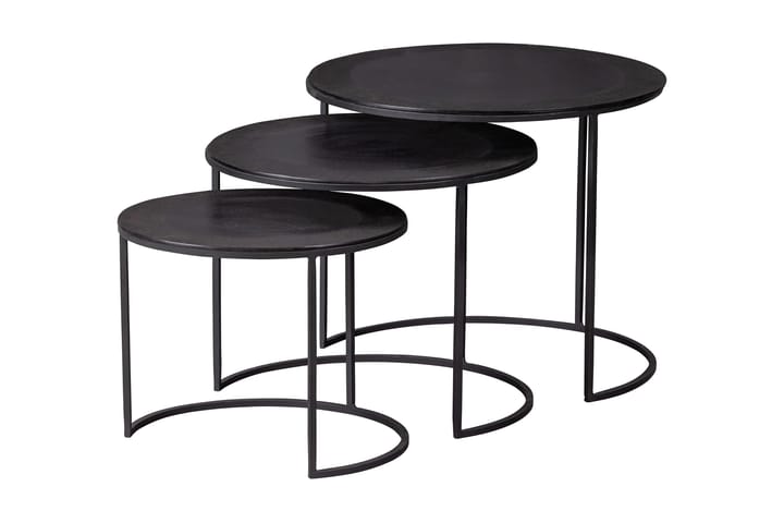 Sivupöytä Toholampi 55 cm - Tummanruskea - Tarjotinpöytä & pikkupöytä - Lamppupöytä