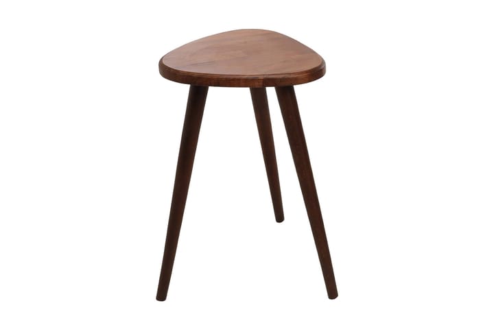 Sivupöytä Tylerin 38x60x38 cm Pyöreä - Ruskea - Lamppupöytä - Tarjotinpöytä & pikkupöytä