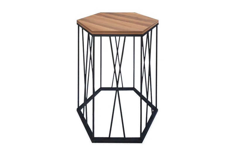 Sivupöytä Ubbeboda 40 cm Kuusikulmainen - Huonekalut - Pöytä & ruokailuryhmä - Apupöytä & sivupöytä - Lamppupöytä