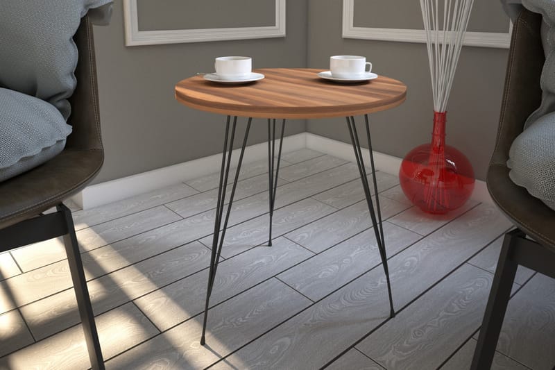 Sivupöytä Ubbeboda 40 cm - Vaaleanruskea - Huonekalut - Pöytä & ruokailuryhmä - Apupöytä & sivupöytä - Lamppupöytä