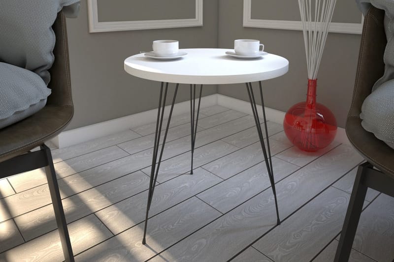 Sivupöytä Ubbeboda 40 cm - Valkoinen - Huonekalut - Pöytä & ruokailuryhmä - Apupöytä & sivupöytä - Lamppupöytä