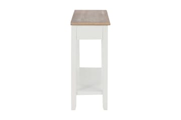 Sivupöytä valkoinen 110x35x80 cm puu - Valkoinen - Huonekalut - Pöytä & ruokailuryhmä - Apupöytä & sivupöytä - Lamppupöytä