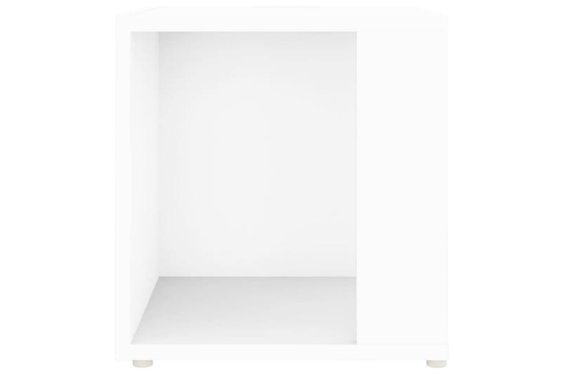 Sivupöytä valkoinen 33x33x34,5 cm lastulevy - Valkoinen - Huonekalut - Pöytä & ruokailuryhmä - Apupöytä & sivupöytä - Lamppupöytä