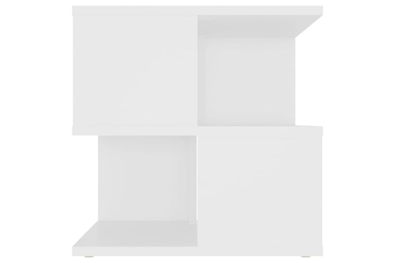 Sivupöytä valkoinen 40x40x40 cm lastulevy - Huonekalut - Pöytä & ruokailuryhmä - Apupöytä & sivupöytä - Lamppupöytä