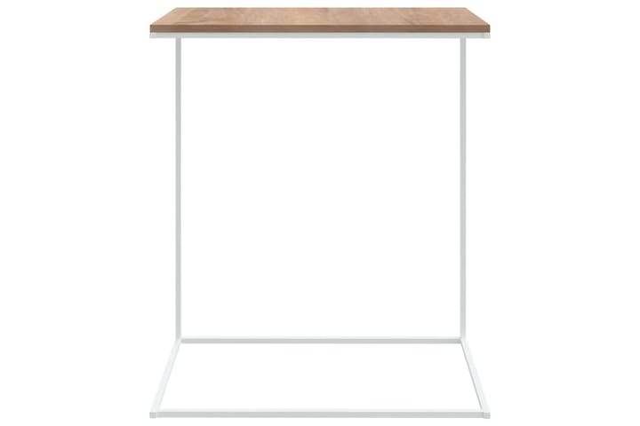 Sivupöytä valkoinen 55x35x66 cm lastulevy - Valkoinen - Lamppupöytä - Tarjotinpöytä & pikkupöyt�ä
