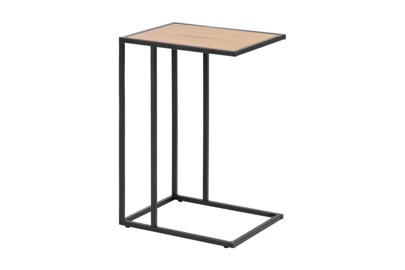 Sivupöytä Walmon - Musta/Ruskea - Huonekalut - Pöytä & ruokailuryhmä - Apupöytä & sivupöytä - Lamppupöytä