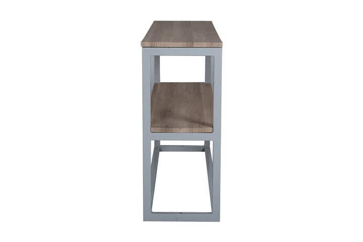 Sivupöytä Wasser 110 cm med Hylla - Vaaleanruskea/Harmaa - Tarjotinpöytä & pikkupöytä - Lamppupöytä